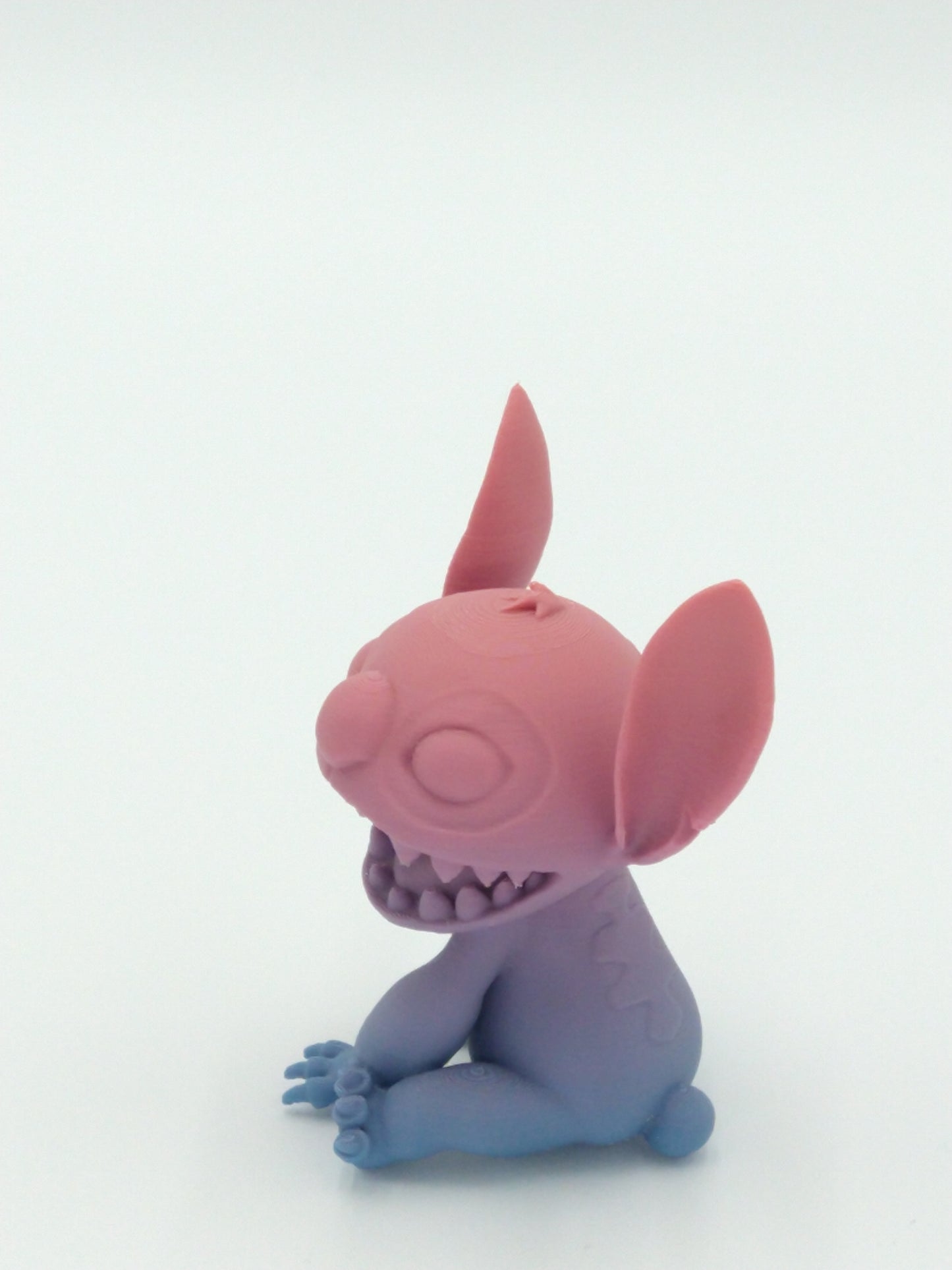STITCH Figure Rainbow 3.5" 3D Printed Figure