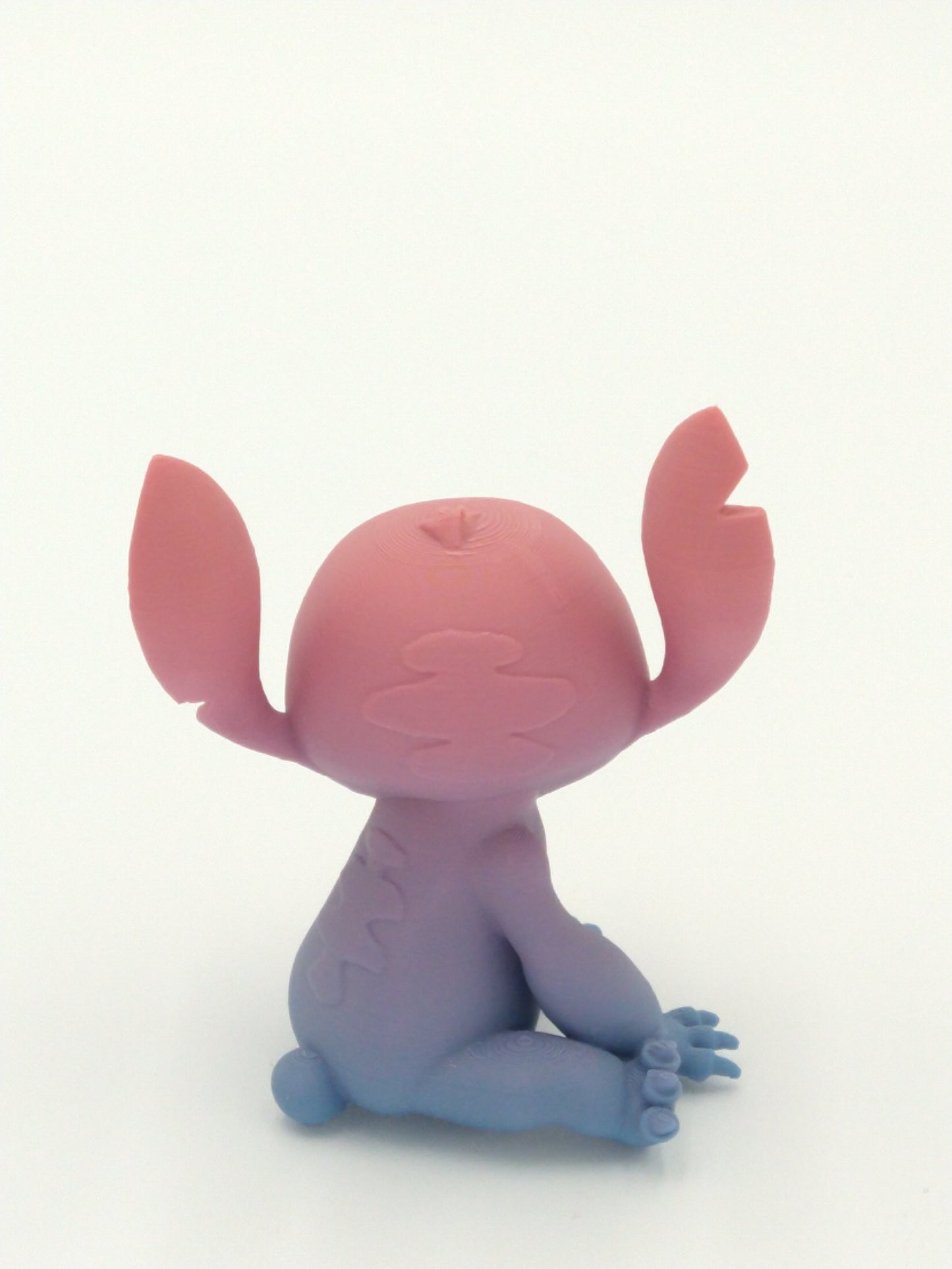 STITCH Figure Rainbow 3.5" 3D Printed Figure