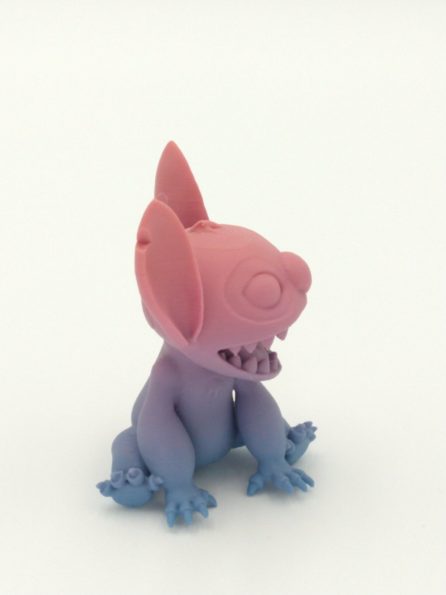 STITCH Figure Rainbow 3.5" 3D Printed Figure