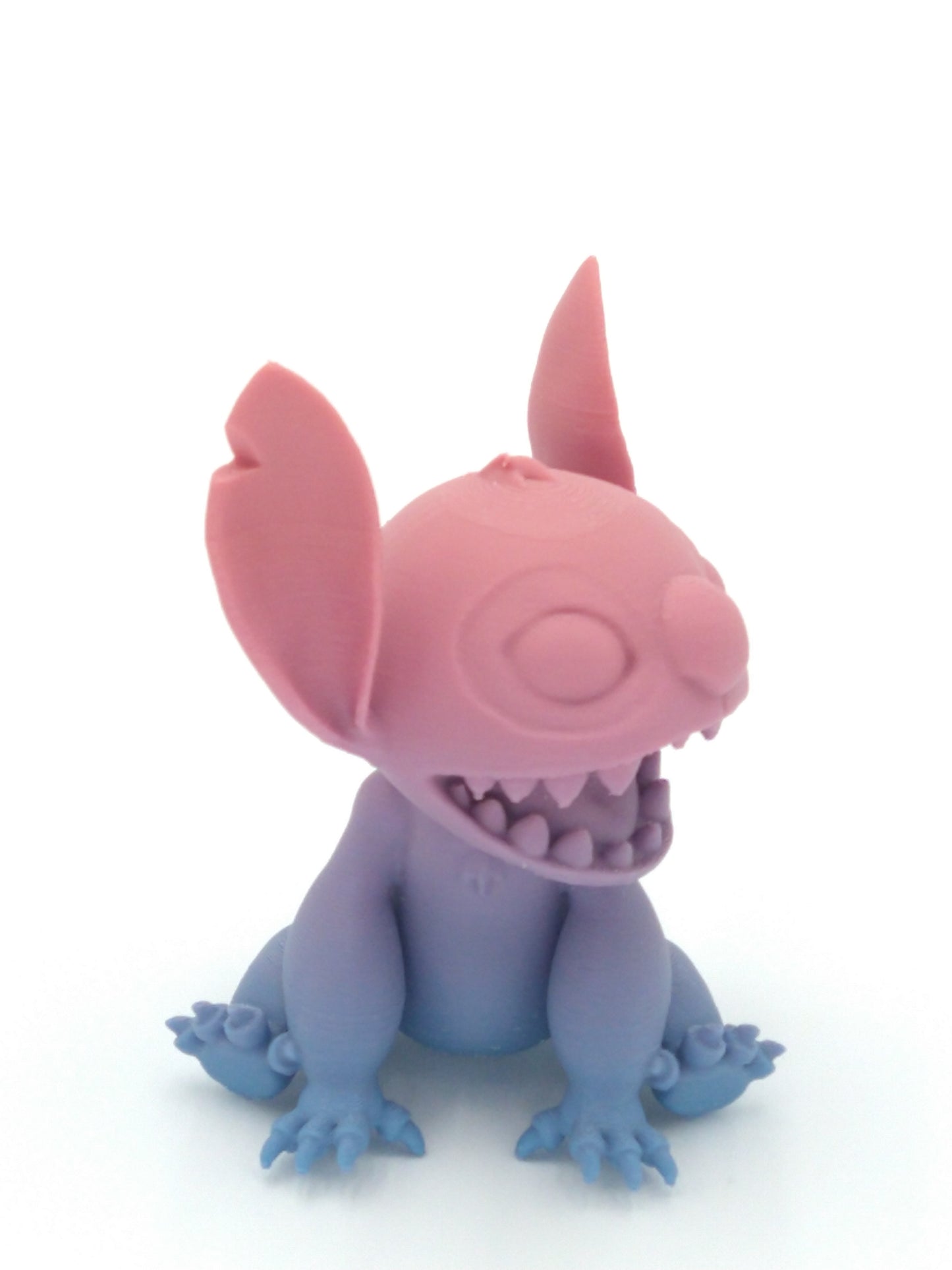 STITCH Figure Rainbow 3.5" 3D Printed Figure