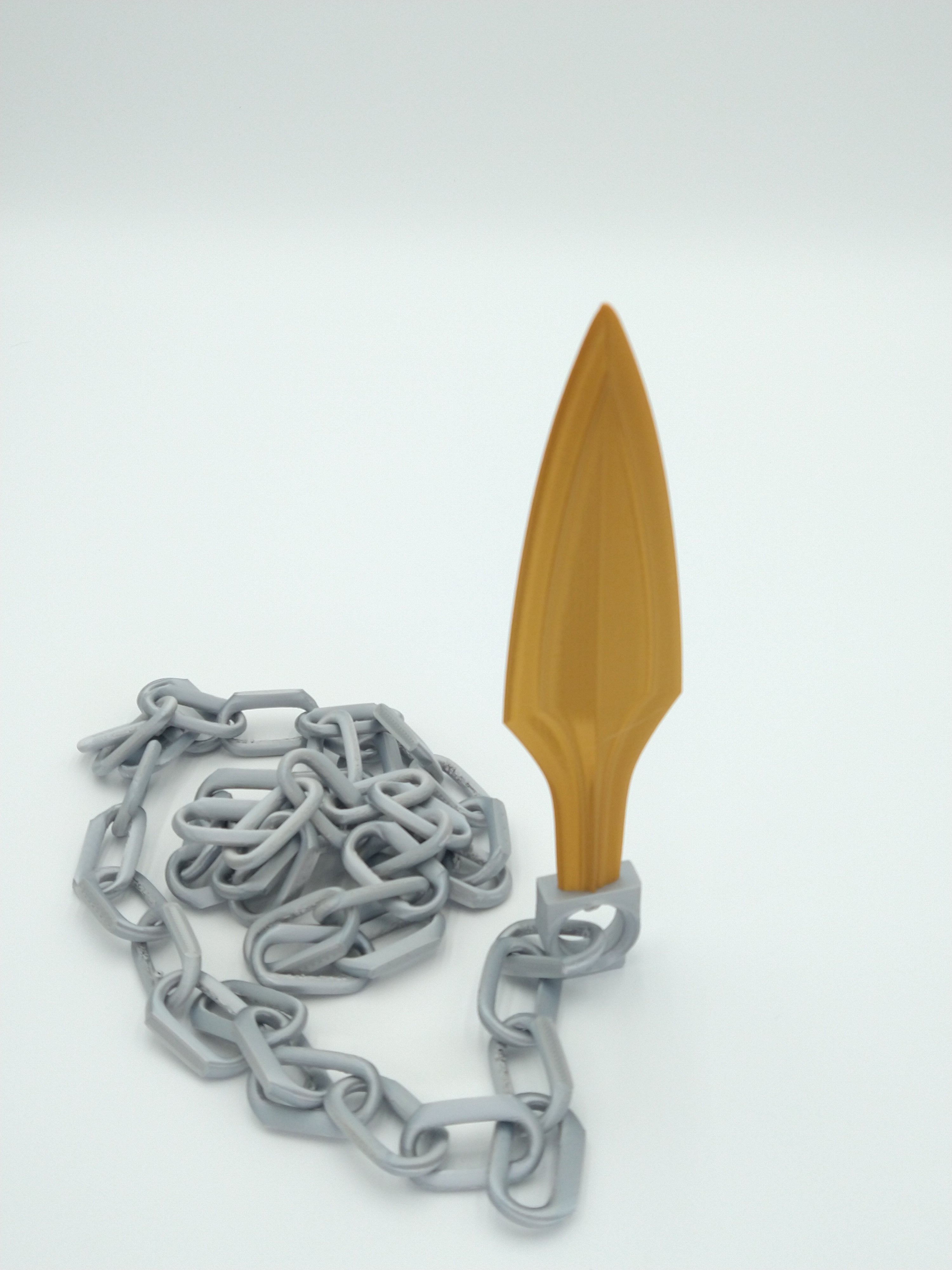 kunai knife with chain