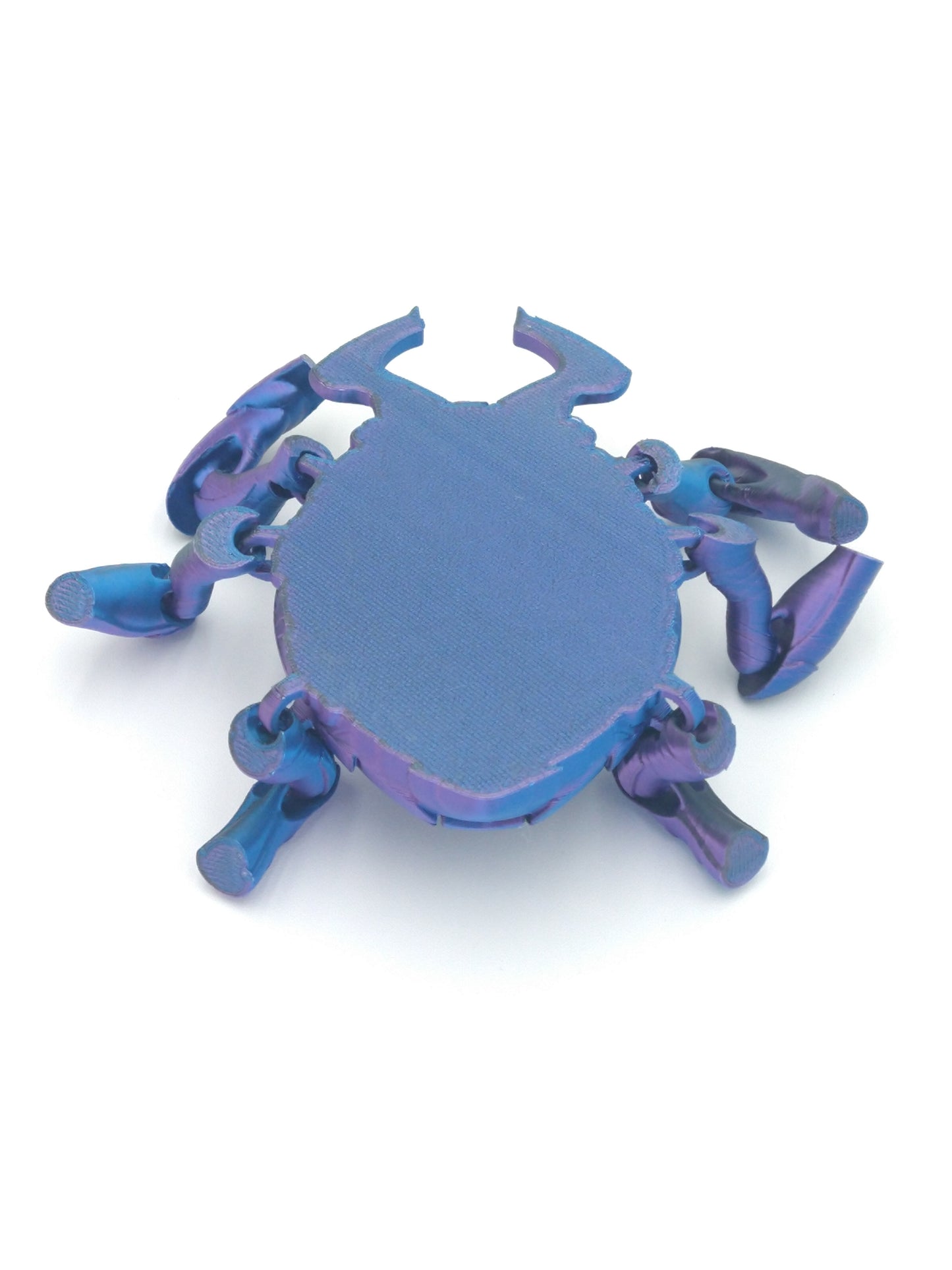 BLUE BEETLE SCARAB Flexi Figure Articulated 5" Tricolor 3D Printed Figure