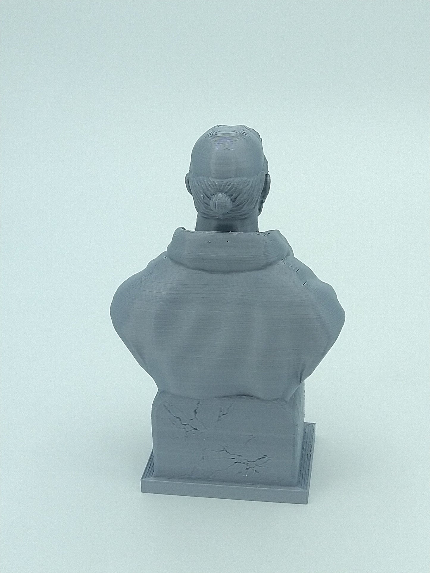 Hellboy Bust Statue Gray 5" 3D PRINTED