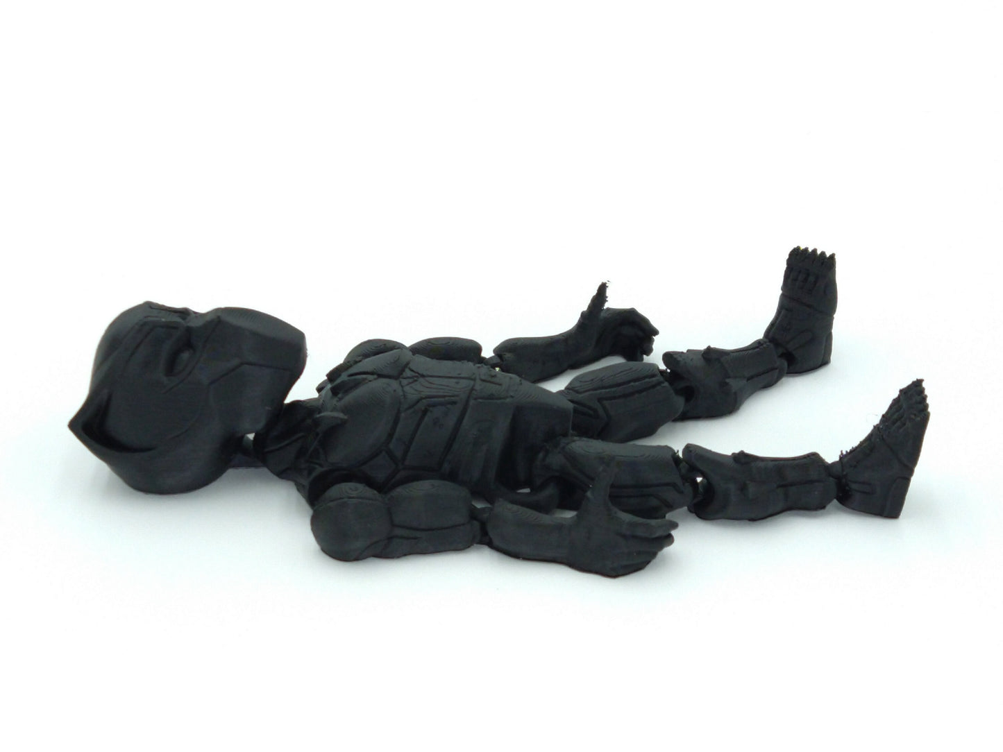 BLACK PANTHER Articulated Figure Flexi 7" Black 3D Printed Figure