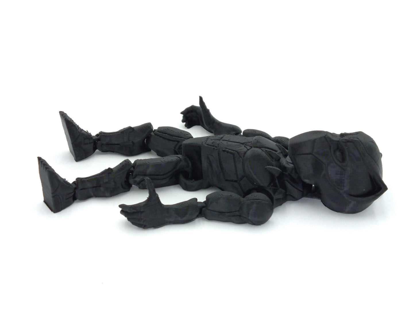 BLACK PANTHER Articulated Figure Flexi 7" Black 3D Printed Figure