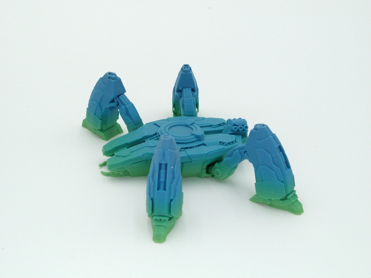 TECH SCARAB Figure Articulated Flexi 3D Printed