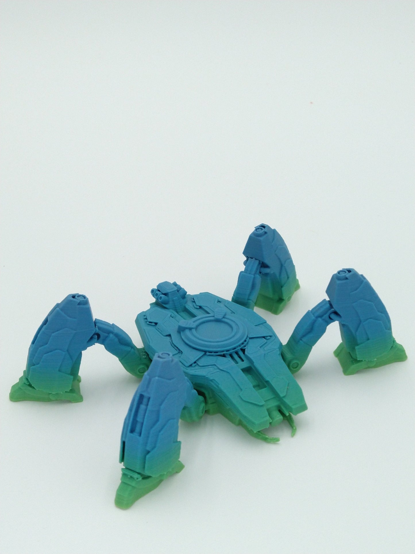 TECH SCARAB Figure Articulated Flexi 3D Printed