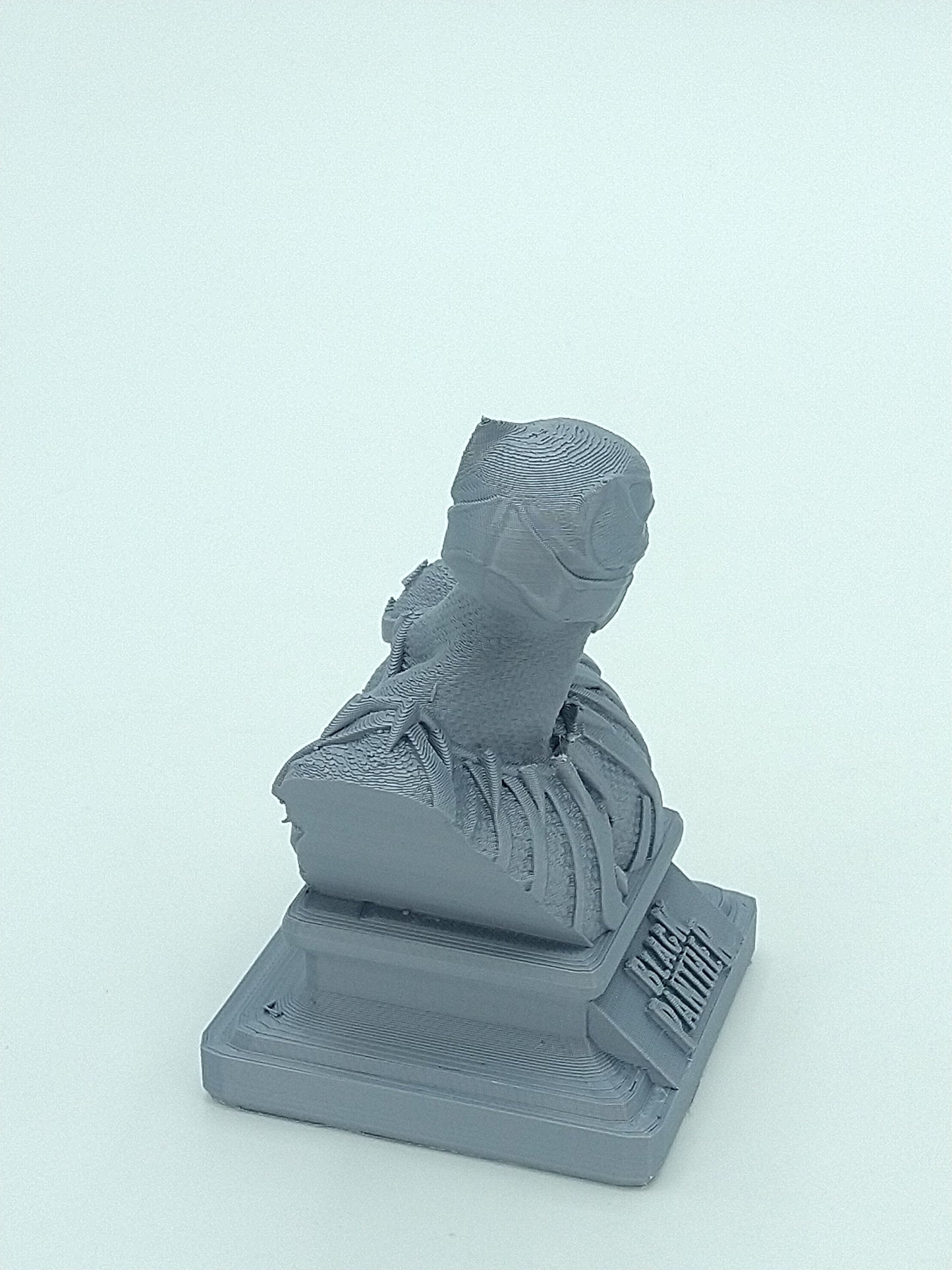 BLACK PANTHER Bust Statue Figure 3.5" 3D Printed