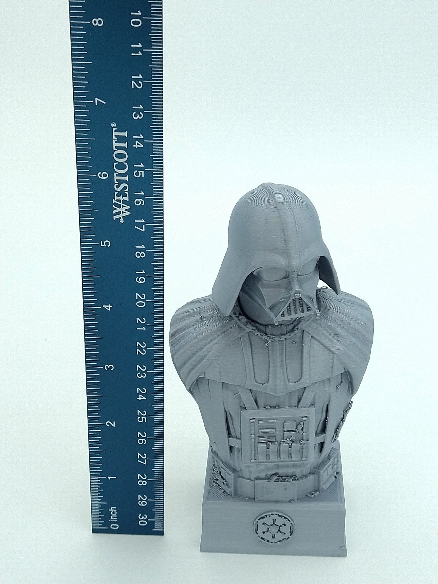 Star Wars DARTH VADER Bust Gray 6" 3D PRINTED